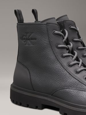 Charcoal grey boots hotsell