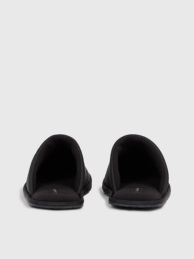black slippers for men calvin klein jeans