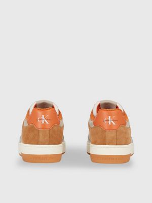 Calvin klein orange outlet trainers