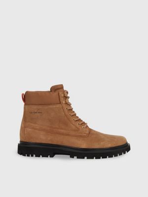 Calvin klein store boots suede