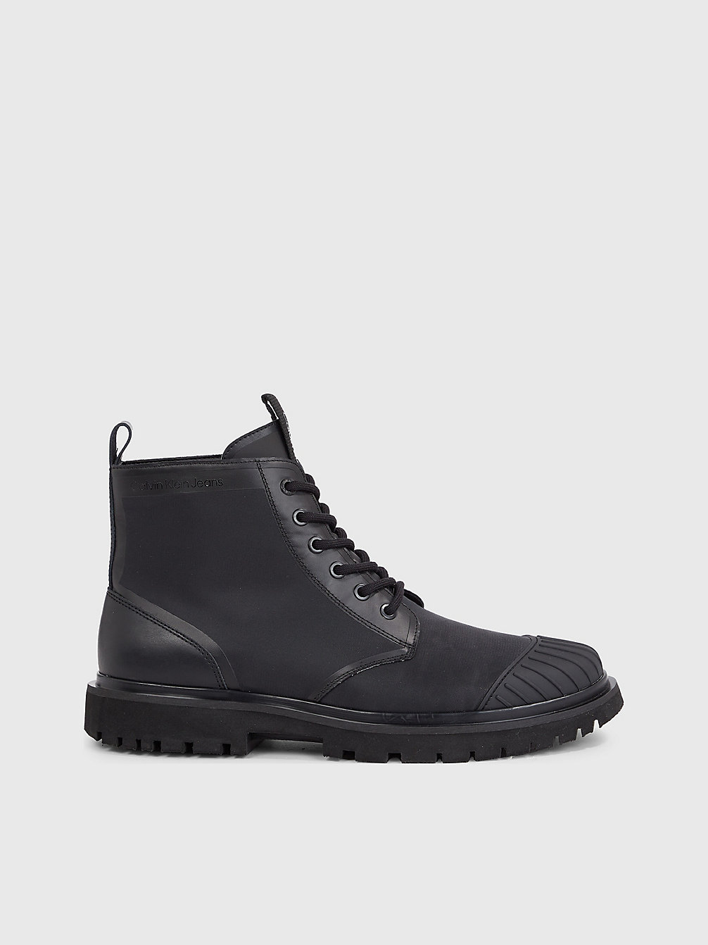 TRIPLE BLACK Recycled Nylon Boots undefined men Calvin Klein