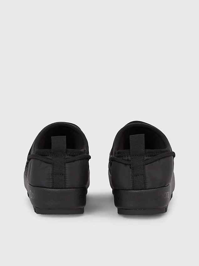 slippers con plataforma black de hombre calvin klein jeans