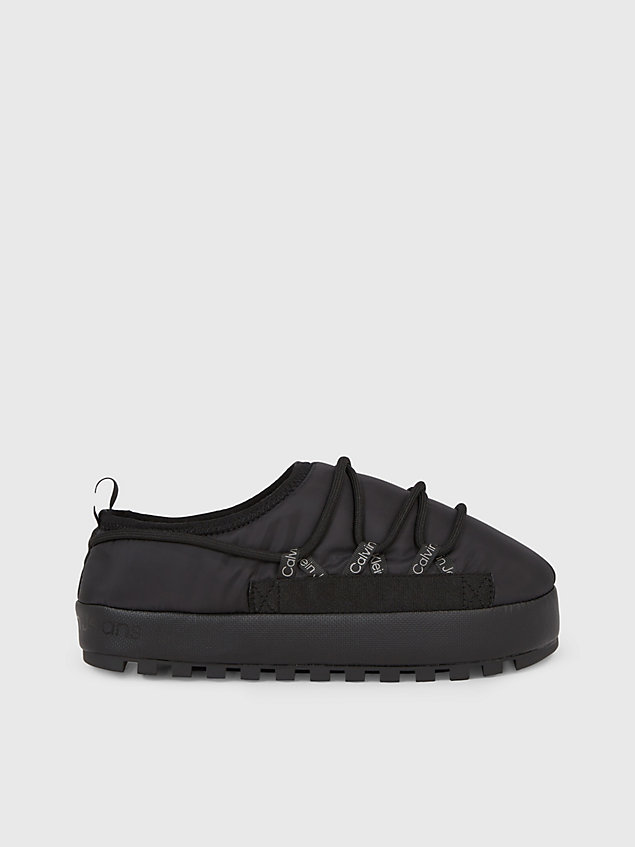 black platform slippers for men calvin klein jeans