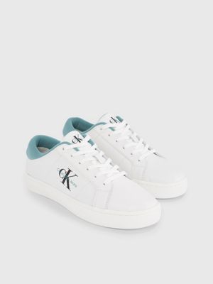 Calvin klein trainers on sale mens white