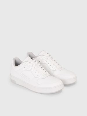 Ck on sale white trainers