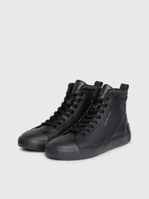 Mens leather hotsell high tops