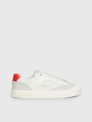 sneaker in pelle  da uomini calvin klein jeans