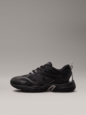 triple black trainers for men calvin klein jeans