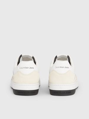 Calvin klein hot sale white sneakers