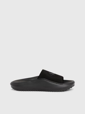 Calvin klein grey discount sliders