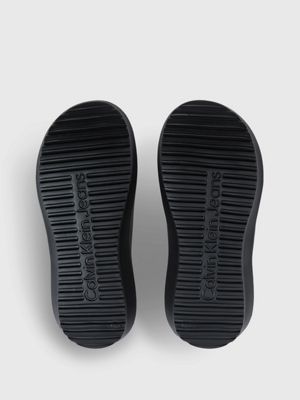 Black calvin klein sliders best sale size 6