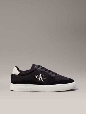 black suede trainers for men calvin klein jeans