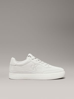 Chaussure blanche calvin klein on sale