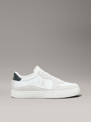 white suede trainers for men calvin klein jeans