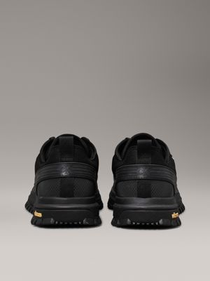 triple black vibram® trainers for men calvin klein jeans