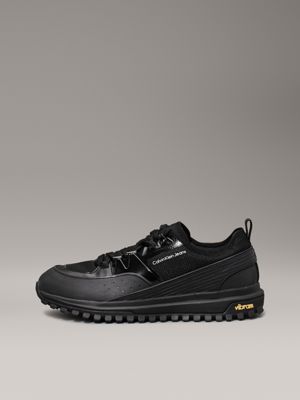 triple black vibram® trainers for men calvin klein jeans