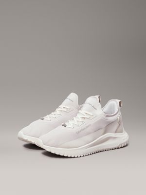 eggshell/o mushroom trainers for men calvin klein jeans