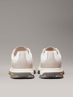 bright white/eggshell/lead vibram® trainers for men calvin klein jeans