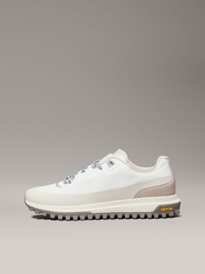 bright white/eggshell/lead vibram® trainers for men calvin klein jeans