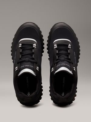 triple black vibram® trainers for men calvin klein jeans