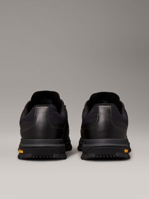 triple black vibram® trainers for men calvin klein jeans