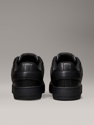 triple black buty sportowe ze sztucznej skóry dla mężczyźni - calvin klein jeans