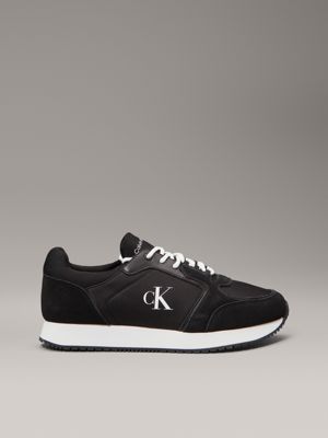 black trainers for men calvin klein jeans