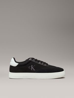 black canvas trainers for men calvin klein jeans