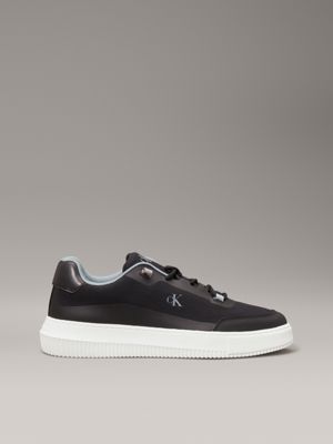 black ripstop trainers for men calvin klein jeans