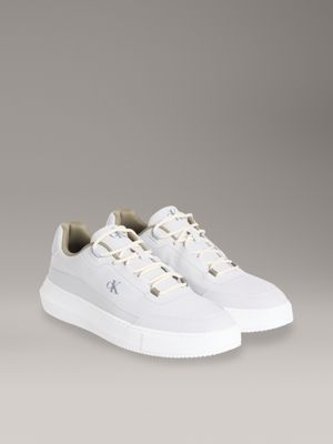 oyster mushroom/turtle dove/mermaid ripstop trainers for men calvin klein jeans