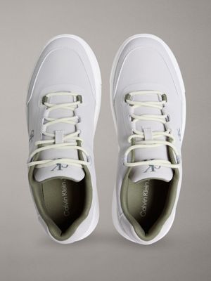 oyster mushroom/turtle dove/mermaid ripstop trainers for men calvin klein jeans