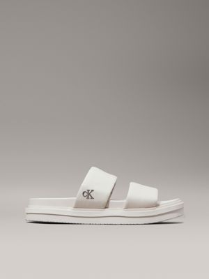 grey canvas sandals for men calvin klein jeans