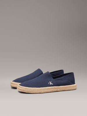 calvin navy canvas espadrilles for men calvin klein jeans