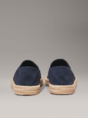 calvin navy canvas espadrilles for men calvin klein jeans