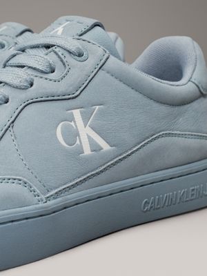 triple lead leather trainers for men calvin klein jeans