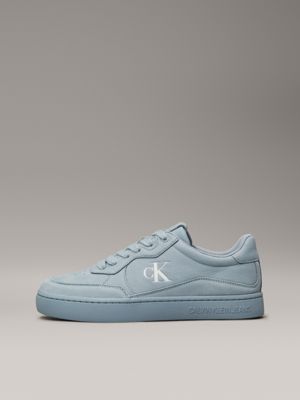 triple lead leather trainers for men calvin klein jeans