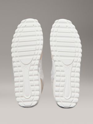 bright white/turtle dove/grisalle low profile trainers for men calvin klein jeans