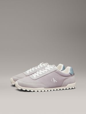 oyster mushroom/formal grey/trooper low profile trainers for men calvin klein jeans