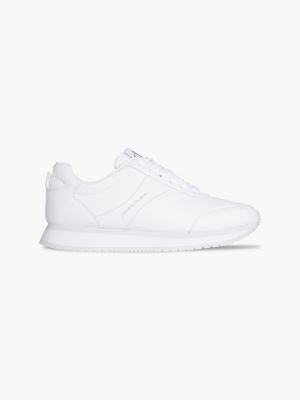 calvin klein white trainers womens