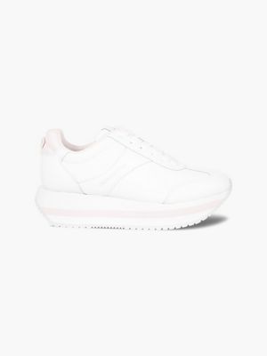 calvin klein flatform trainers