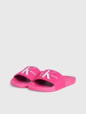 Womens calvin deals klein sliders