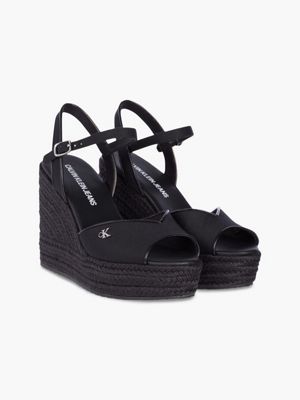 calvin klein platform sandals