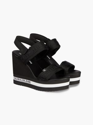 calvin klein platform sandals