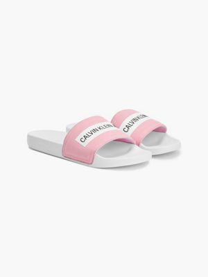 claquettes calvin klein femme