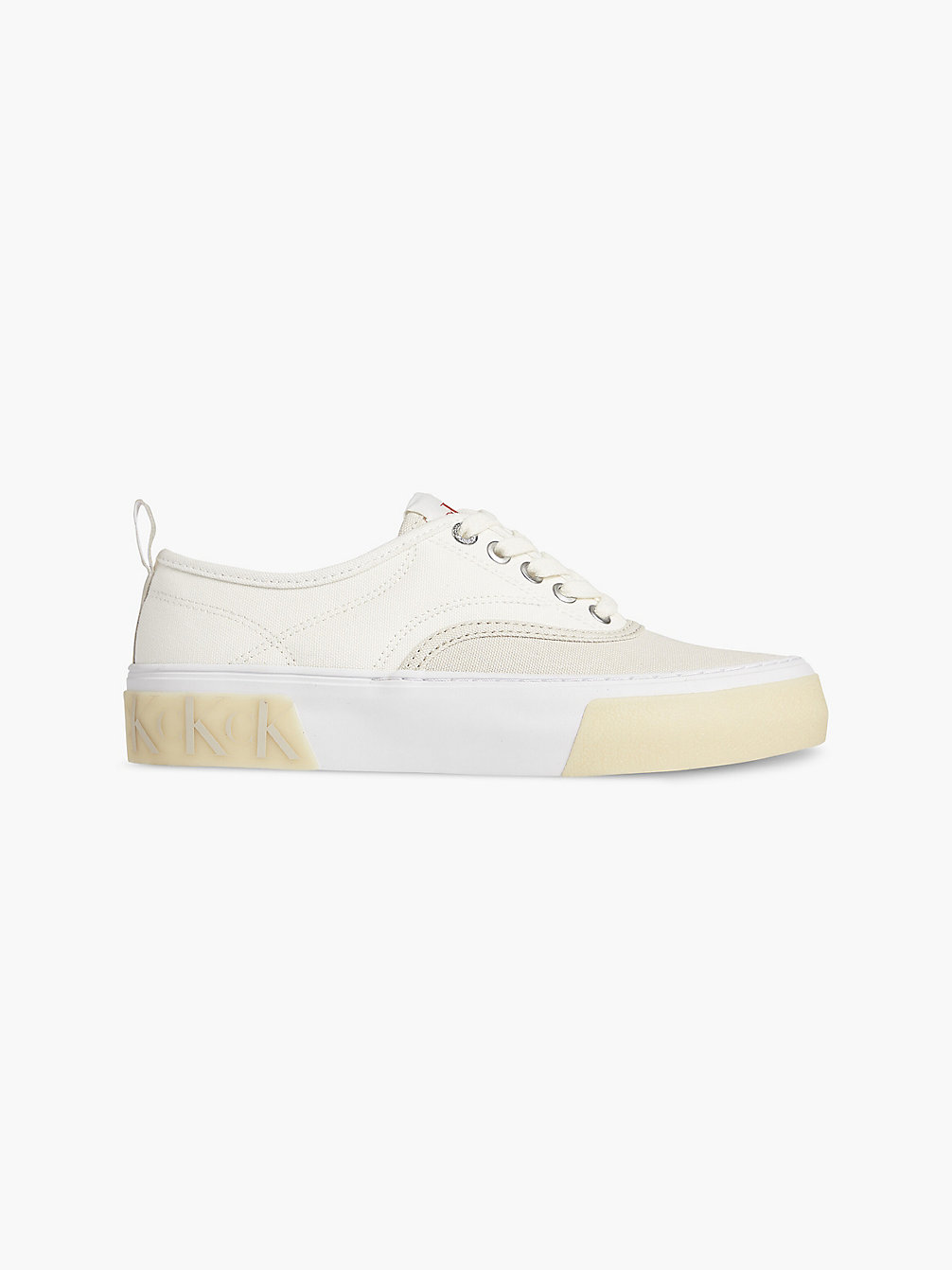 EGGSHELL Recycled Canvas Trainers undefined women Calvin Klein