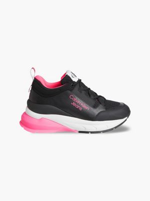 wedge trainers leather