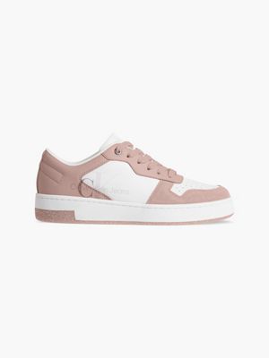 sneakers in pelle glitterata  da donne calvin klein jeans