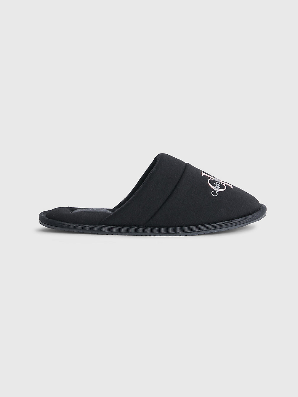 BLACK/PINK Recycled Slippers undefined women Calvin Klein