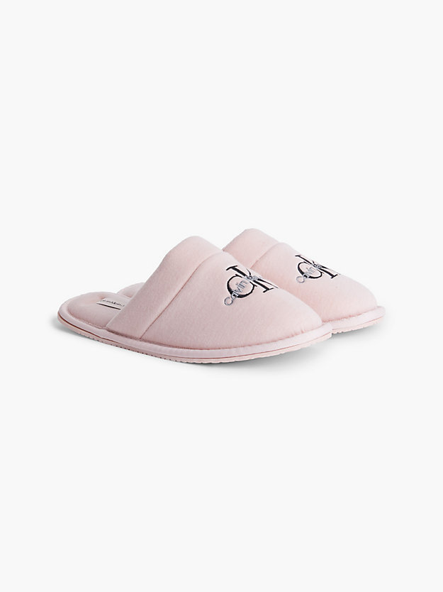 PINK CLAY Recycled Slippers for women CALVIN KLEIN JEANS