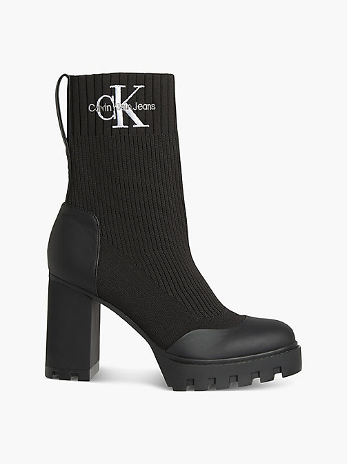 Mujer Zapatos de Botas de Botas mosqueteras Botas para de Calvin Klein de color Negro 